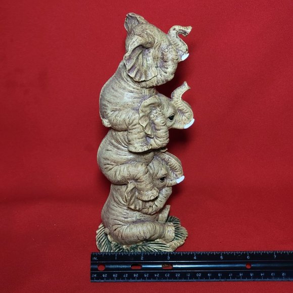 Toscano Hear No Evil See No Evil Speak No Evil Trio Elephants - Picture 11 of 12